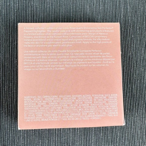 Becca Shimmering Skin Perfector Highlighter ROSE QUARTZ Passport to Glow Korea - Picture 13 of 14